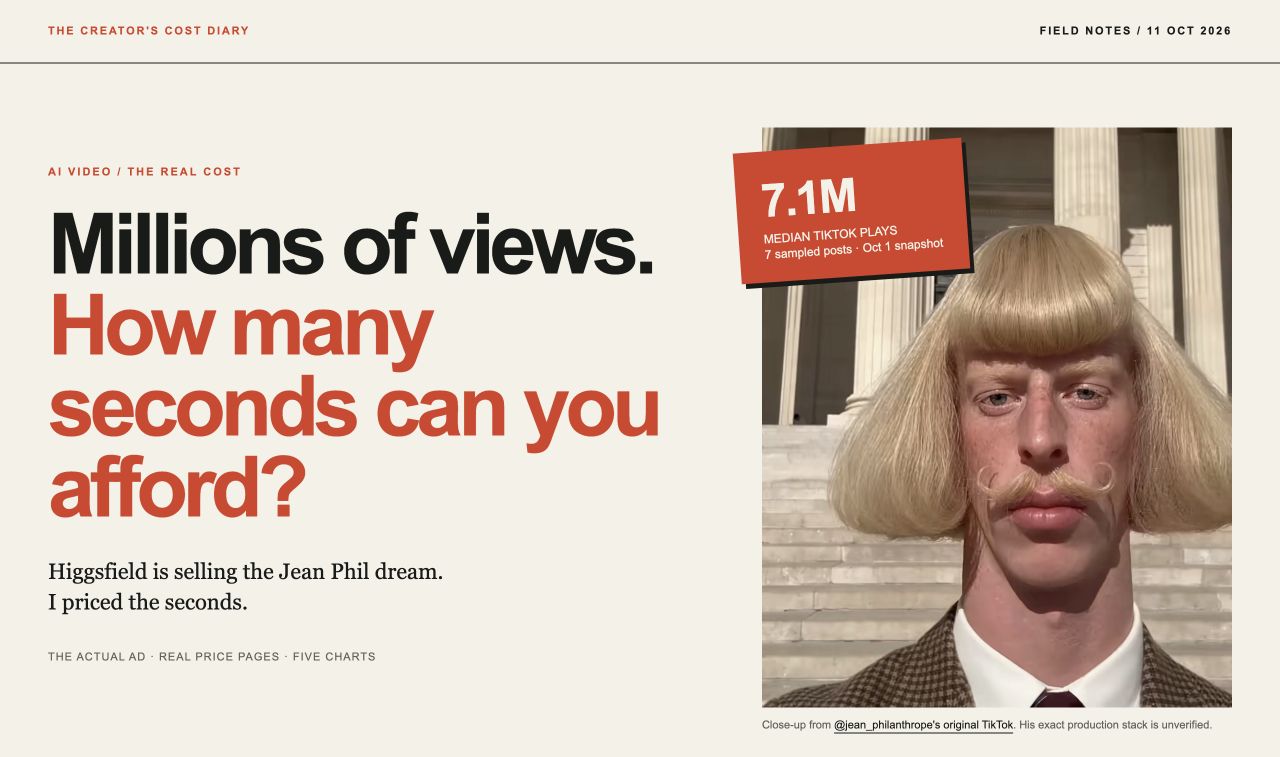 Millions of views. How many seconds can you afford?